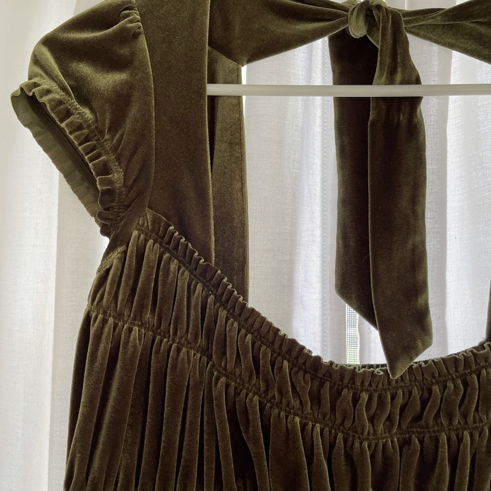 Free People M Velvet Dress